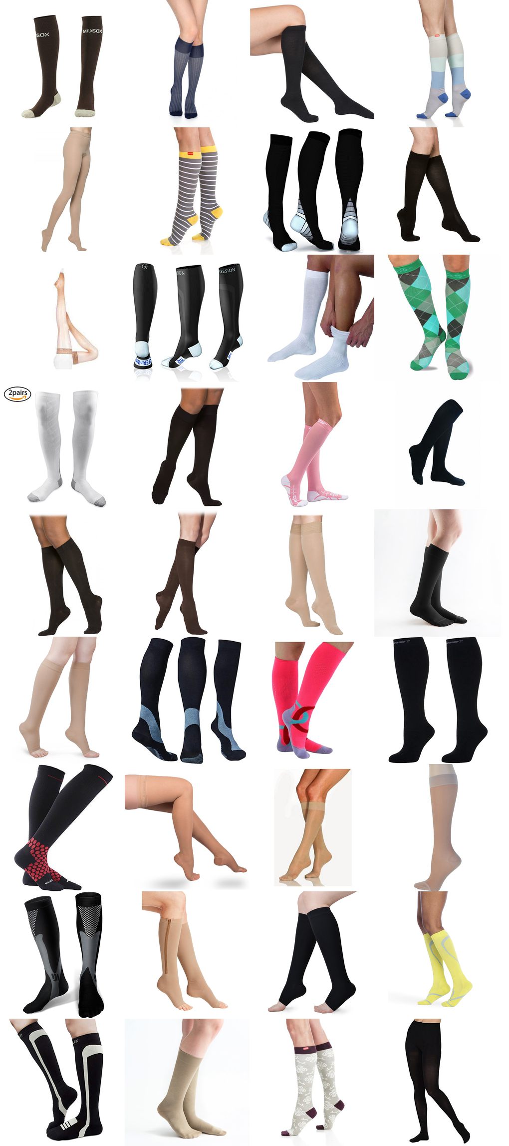 women's compression socks 20-30 mmhg